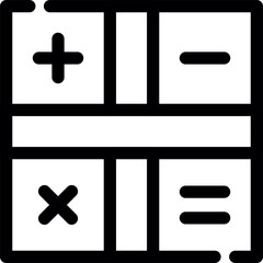 Obraz premium Calculator Icon