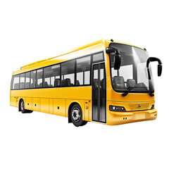 Obraz na płótnie Canvas yellow school bus