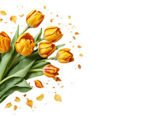 orange flower1, generative ai