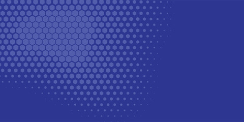 Geometric abstract Hexagon Two Color Background