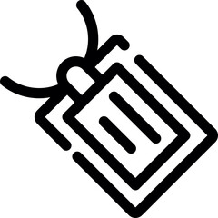 Dog Tag Icon