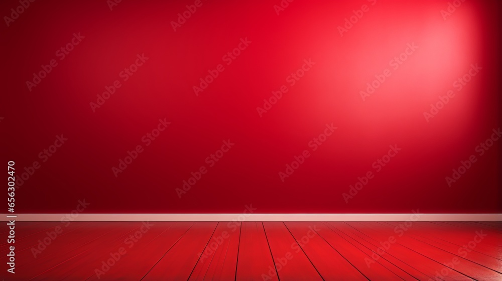 Poster abstract red wall background with texture and gradient