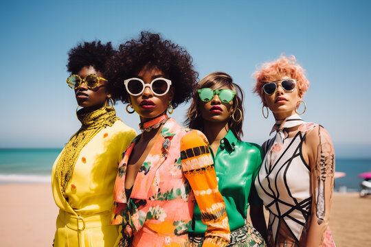 group of people in the park