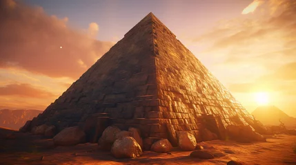 Foto op Canvas great pyramid of giza egypt © Евгений Высоцкий