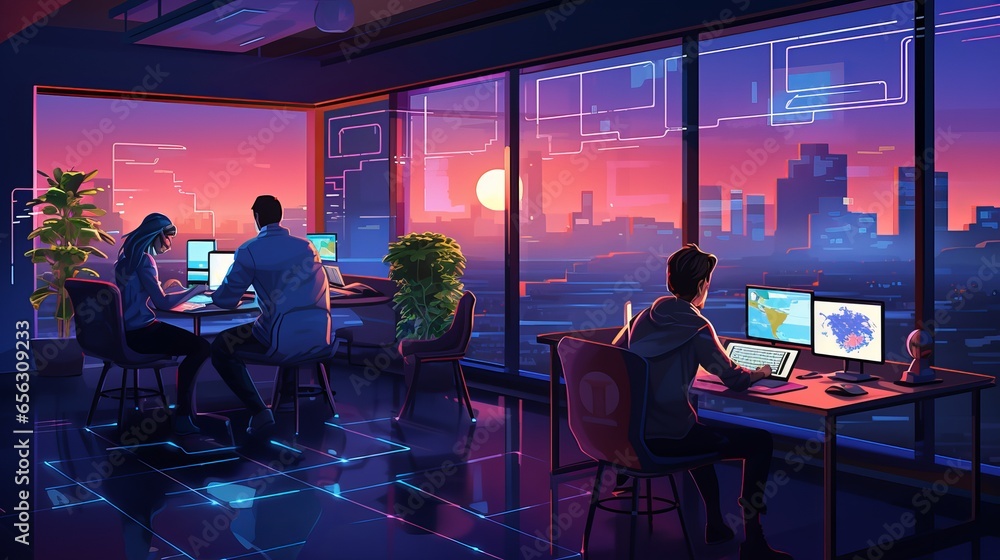 Aufkleber technology, coding, development, programming, collaboration, teamwork, workspace, software, develope