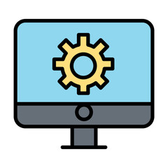 Computer setting icon