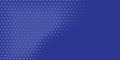 Obraz premium Geometric abstract Hexagon Two Color Background