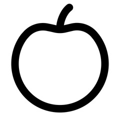 apple icon for illustration