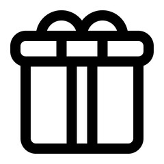 Fototapeta premium gift icon for illustration