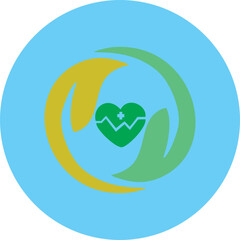 Vector Health and environment logo