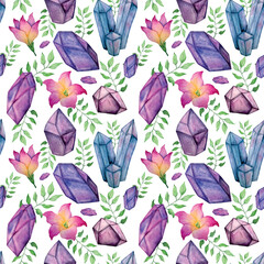 Watercolor seamless pattern