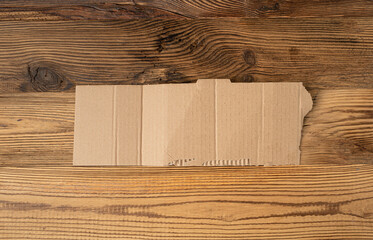 Cardboard Pieces Textured Background