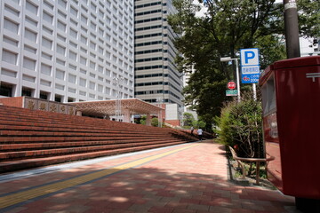 西新宿のオフィス街