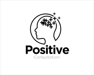positive mental health logo designs for medical service