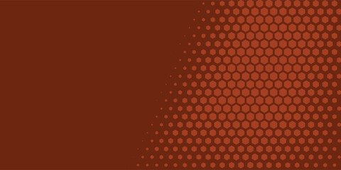 Obraz premium Geometric abstract Hexagon Two Color Background