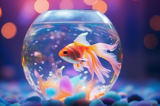 New Whatsapp Dp, purple fish, whats app dp, HD phone wallpaper