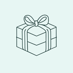 gift box with ribbon