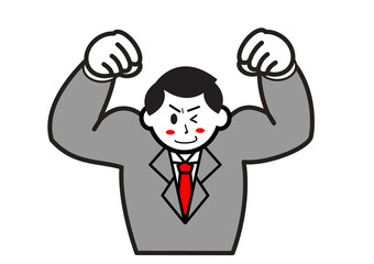 頼りがいのあるビジネスマン