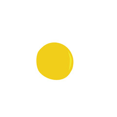 Sunny side up egg vector illustration 