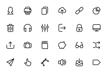 line icon, icon minimalist