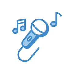 Music icon vector stock illustration