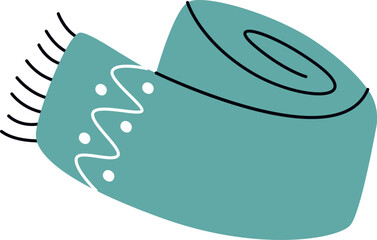 Winter Textile Scarf