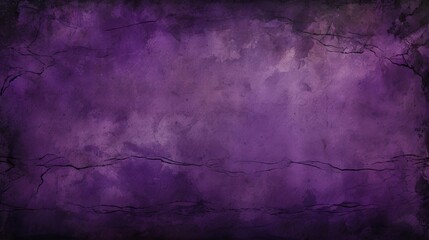 Purple stained grungy background texture with purple flowers