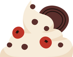 Whipped Cream With Chocolate