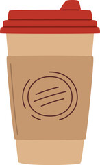 Christmas Paper Coffee Cup