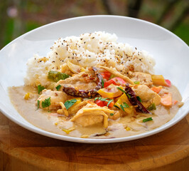 rice with shrimp