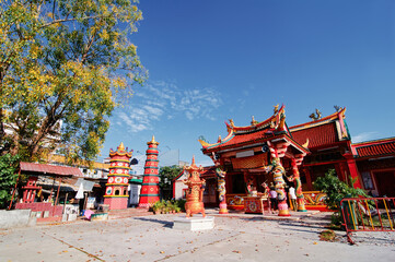 Hok Nguan Kong Shrine Temple in Phuket Town Thailand.