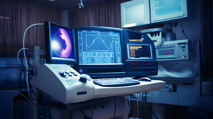 Ultrasound device for diagnosing diseases in people