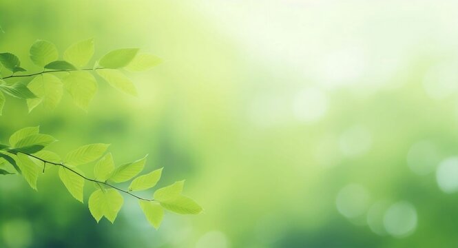 background Blur natural green abstract concept
