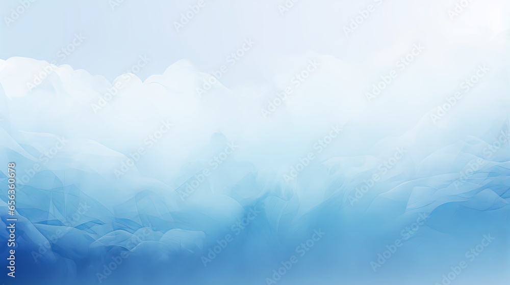 Aufkleber blue gradient abstract background with ice and ink effects and copy space