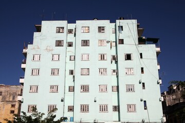 Dull generic apartment building