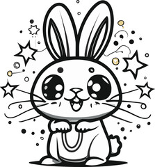 Kawaii themed coloring pages-Whimsical Worlds Await