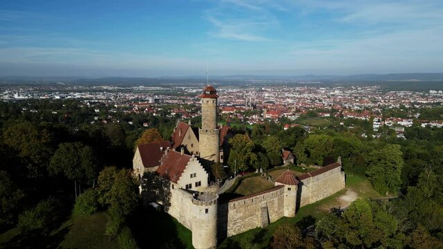 4K Drohnenvideo der Altenburg in Bamberg