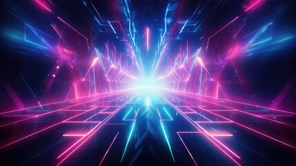 Fototapeta premium Abstract Neon Background