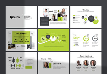 Creative Square Brochure Layout