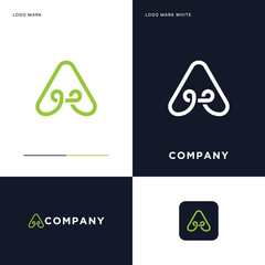 A Logo Vector Icon Illustration Design