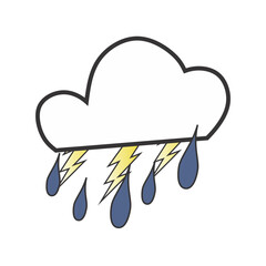 Weather icon set. vector
