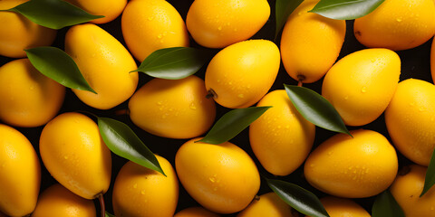 Mango background colors Texture fruits pattern