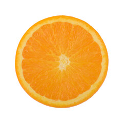 orange slice, clipping path, isolated transparent png