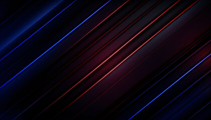 Dark Neon Background with diagonal Neon Lines