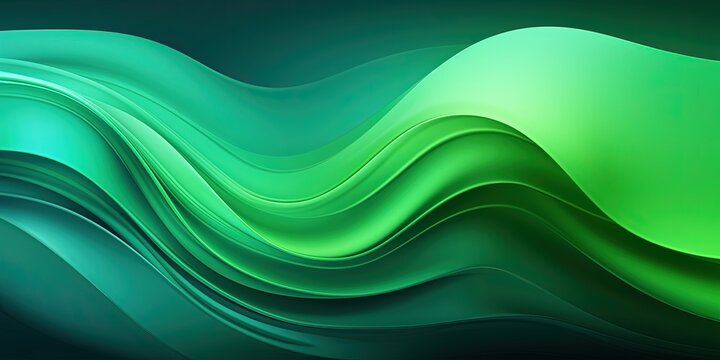Bright neon lime green color. Screen looping animated background