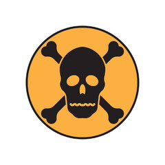 Radioactive warning icon