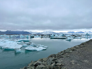 iceberg in jokulsarlon lagoon