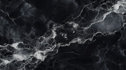 Black marble texture background for luxury design, art, and wall interiors