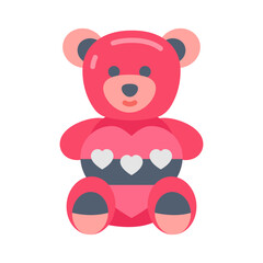 Teddy Bear icon in vector. Illustration