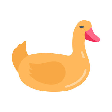 Duck Toy icon in vector. Illustration